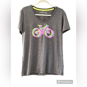 Nishiki bike graphic tee L